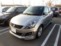 Suzuki Swift RS (facelift; Japan)
