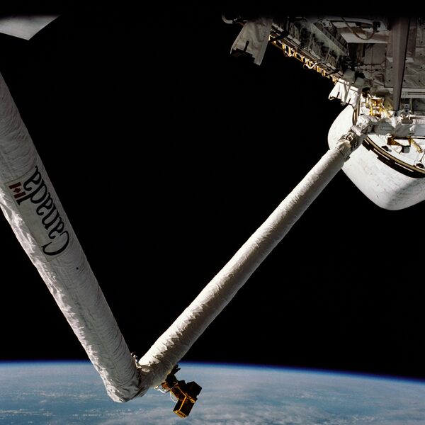 ملف:STS-2 Canadarm debut.jpg