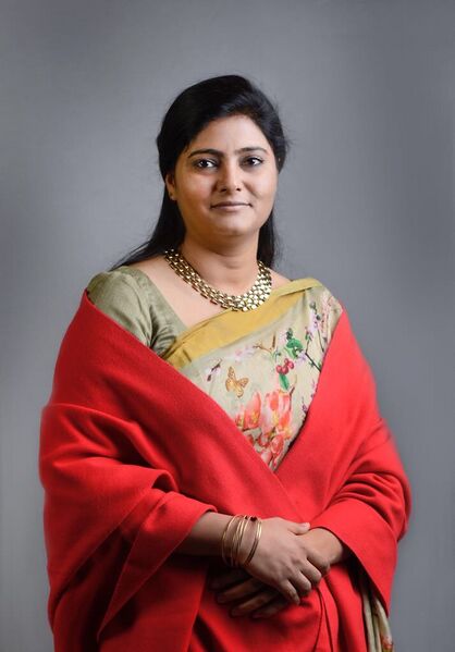 ملف:Health minister anupriya patel.jpg