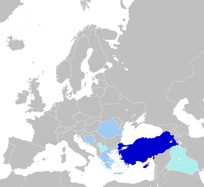 ملف:Map of Turkish Language.png