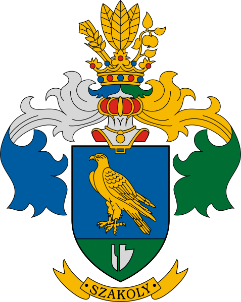 ملف:HUN Szakoly címer.svg