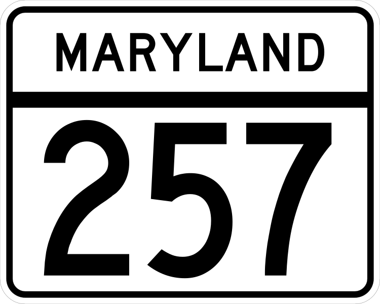 ملف:MD Route 257.svg