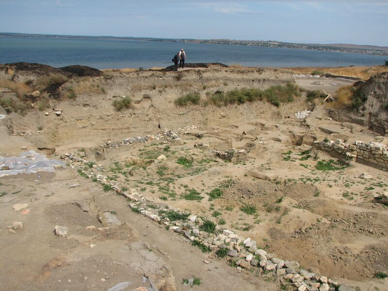 ملف:Phanagoria excavations (2008).JPG