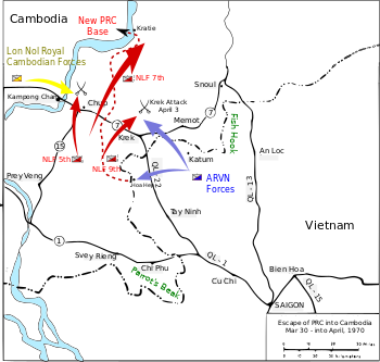 The escape of the PRG in March April 1970