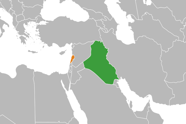 ملف:Iraq Lebanon Locator.svg