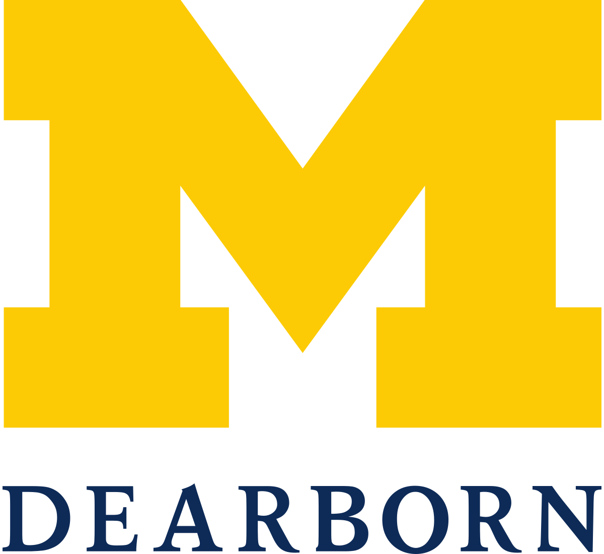 ملفUMDearborn Vertical Logo.svg المعرفة