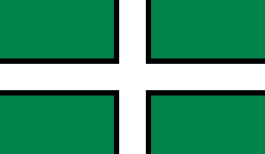 ملف:Flag of Devon.svg