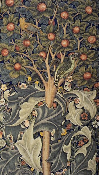 ملف:Morris Woodpecker tapestry detail.jpg