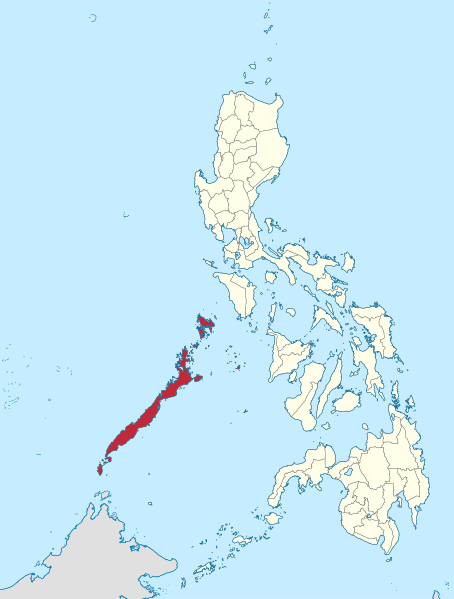ملف:Palawan in Philippines.svg