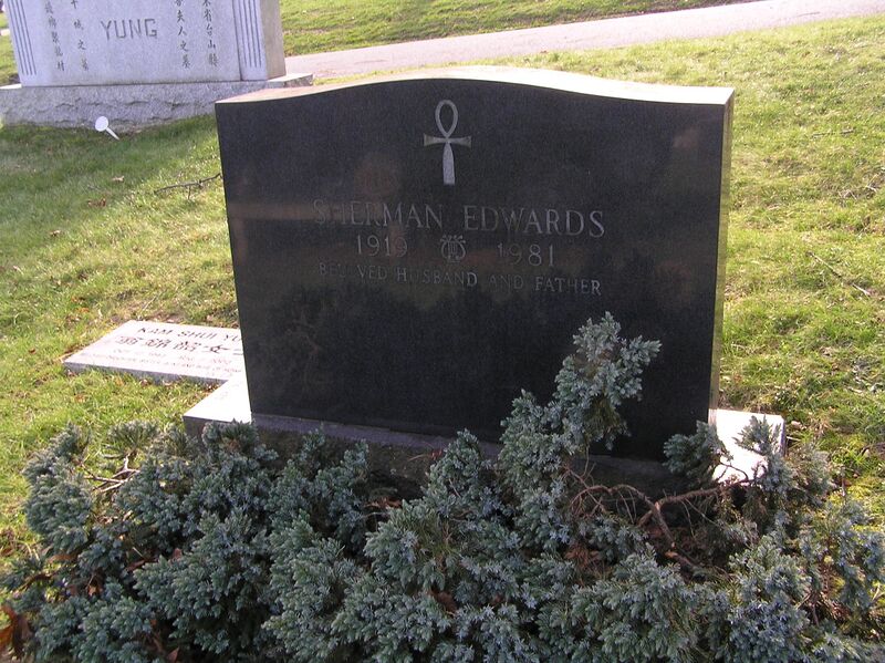 ملف:Sherman Edwards Headstone 2011.JPG