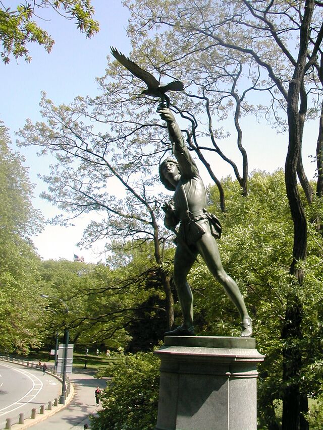 ملفThe Falconer sculpture in Central Park, New York.jpg المعرفة