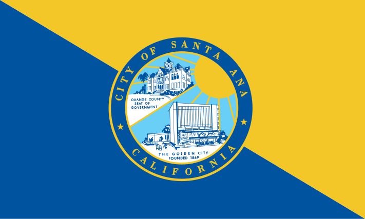 ملف:Flag of Santa Ana, California.svg