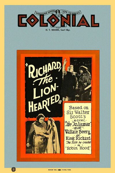 ملف:Richard the Lion-Hearted FilmPoster.jpeg