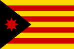 Estelada of Catalan Countries