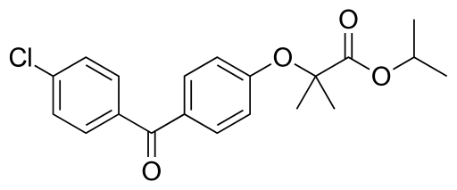 ملف:Fenofibrate structure.svg