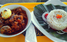 Ofada rice is traditionally in a leaf.[166]