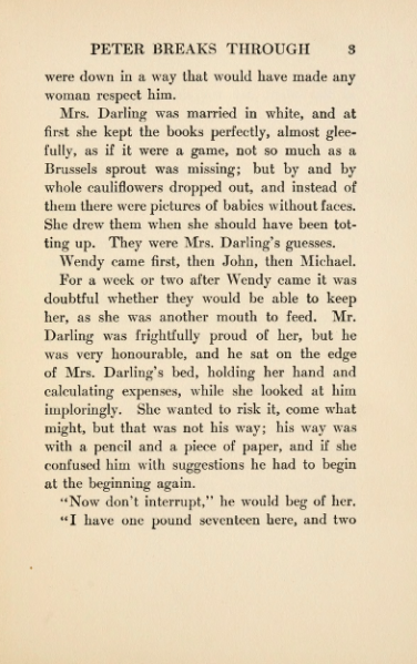 ملف:Peter and Wendy (1911).djvu