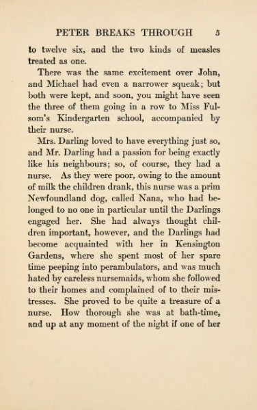 ملف:Peter and Wendy (1911).djvu