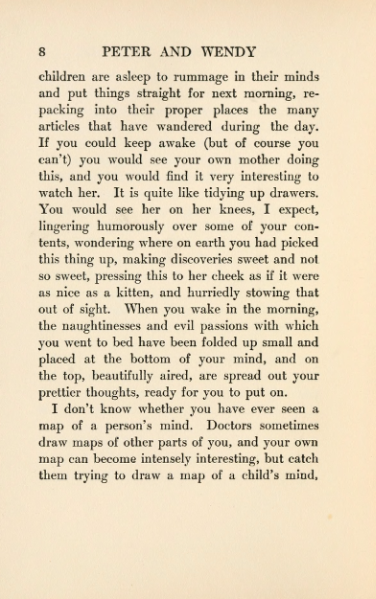 ملف:Peter and Wendy (1911).djvu