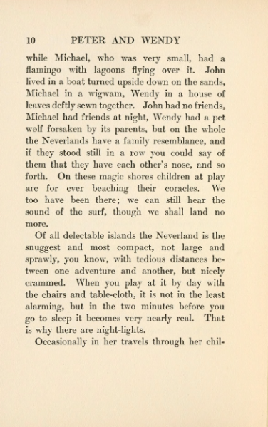 ملف:Peter and Wendy (1911).djvu