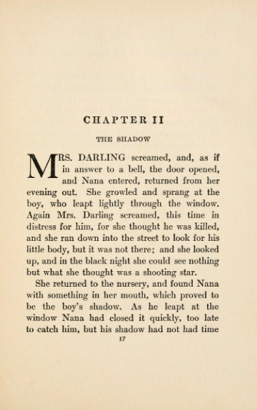 ملف:Peter and Wendy (1911).djvu