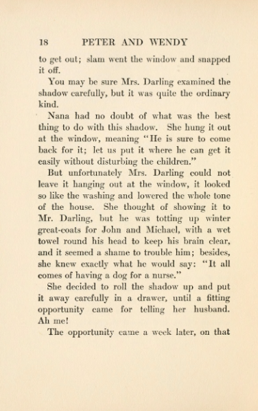 ملف:Peter and Wendy (1911).djvu