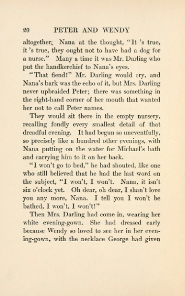ملف:Peter and Wendy (1911).djvu