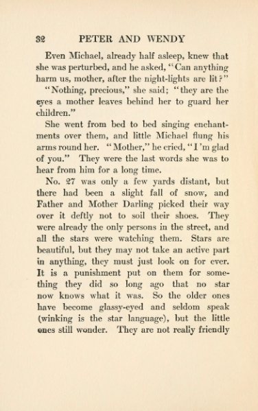ملف:Peter and Wendy (1911).djvu