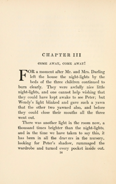 ملف:Peter and Wendy (1911).djvu