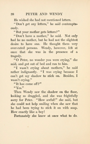 ملف:Peter and Wendy (1911).djvu