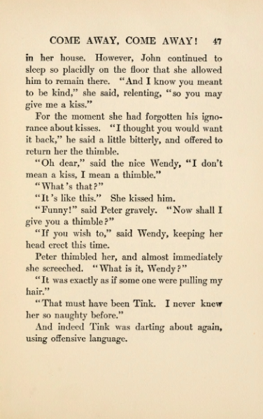 ملف:Peter and Wendy (1911).djvu