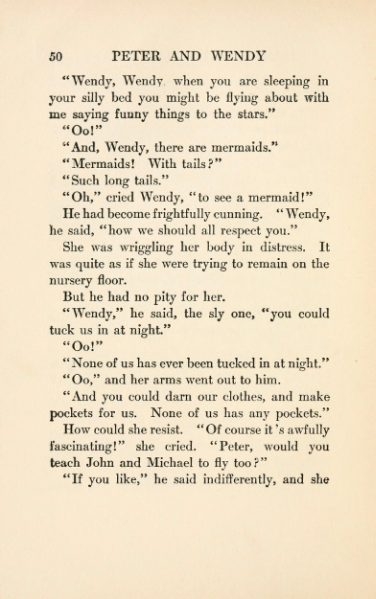 ملف:Peter and Wendy (1911).djvu