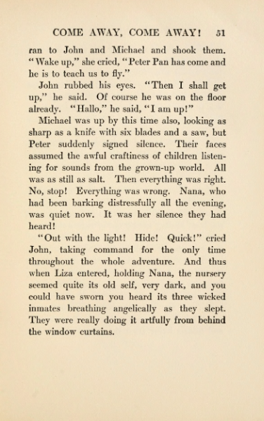 ملف:Peter and Wendy (1911).djvu