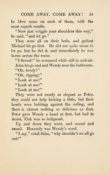 ملف:Peter and Wendy (1911).djvu