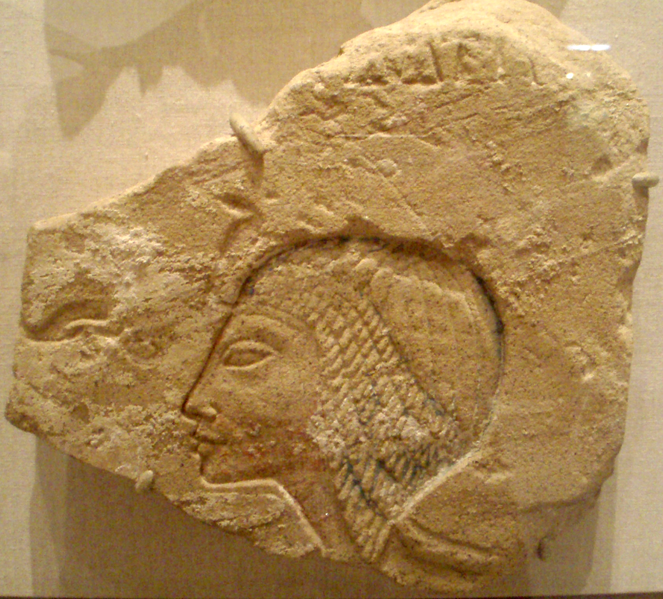 ملف:AmarnaRelief-Nefertiti-LateReliefImage BrooklynMuseum.png