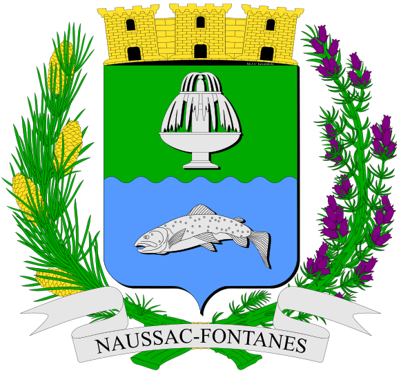 ملف:Blason officiel Naussac-Fontanes.svg