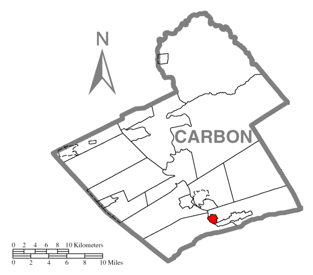 ملفMap of Bowmanstown, Carbon County, Pennsylvania Highlighted.png المعرفة