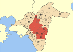 Municipalities of Athens