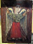 17th century Coptic icon of an Archangel, Athens