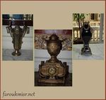 مجموعة من التحف.