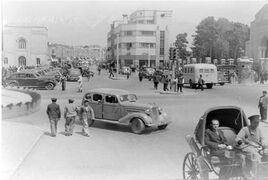 A street in Tehran in 1930.