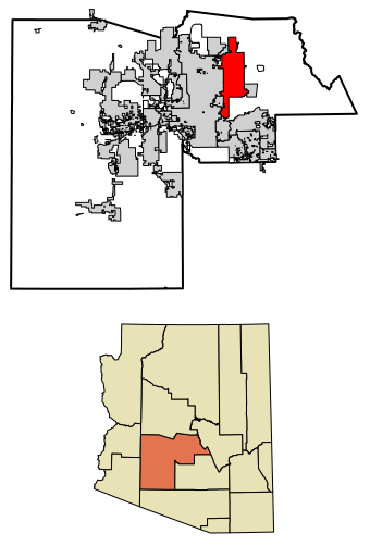 ملف:Maricopa County Arizona Incorporated and Unincorporated areas Scottsdale Highlighted 0465000.svg
