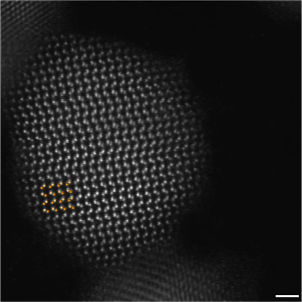 ملف:CdSe Nanoparticle.png