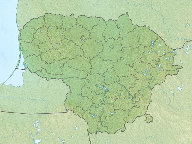 ملف:Relief Map of Lithuania.jpg