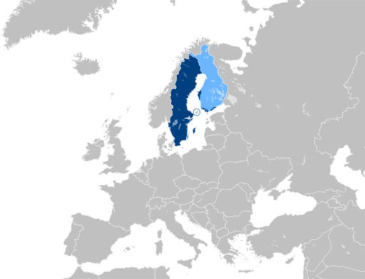 ملف:Swedish language map.svg