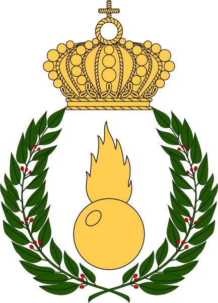 ملف:Artilleriets officershögskola vapen.svg