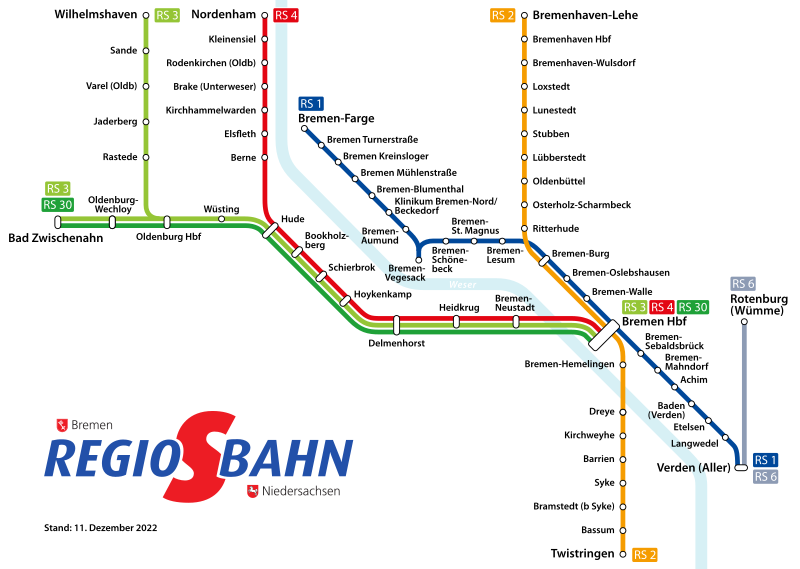 ملف:Netzplan Regio-S-Bahn Bremen 2022.svg