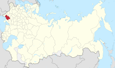 Location in the Russian Empire