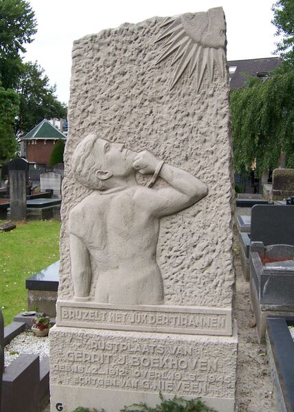 ملف:Groningen grafmonument Gerrit Boekhoven.jpg