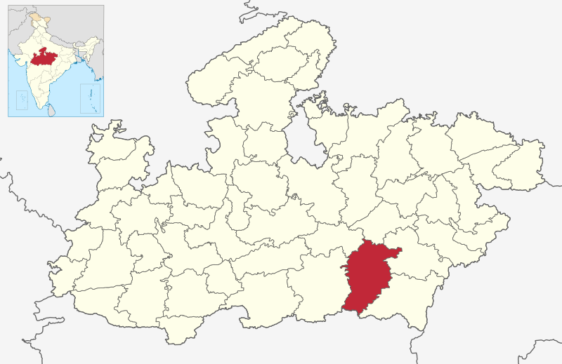 ملف:MP Seoni district map.svg